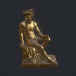 Sculpture of Mercury