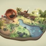 Snail Garden Diorama