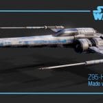 Star Wars – Z-95 headhunter (animated demo)