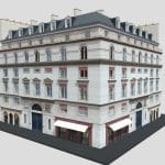 Typical Parisian Apartment Building 22