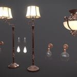 Vintage Lamps Pack (Clean and Dirty)
