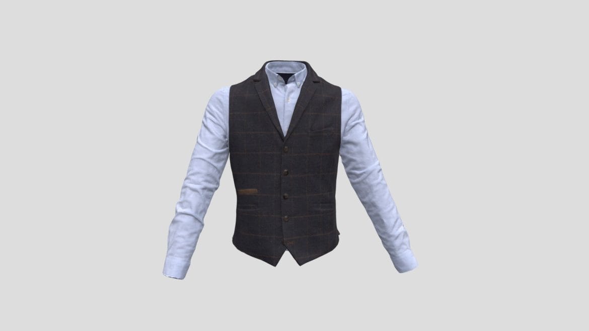 waistcoat and shirt agisoftclotheschallenge.thumb 1