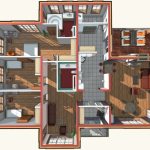 1 floor house plan 2016 / План загородного дома.