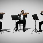 3D Scan Violin Trio