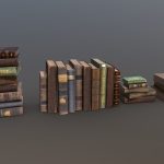 9 Old Books and Piles