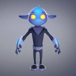 Alien Character | A-pose