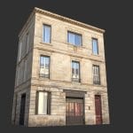 Apartment House #85 Low poly Models