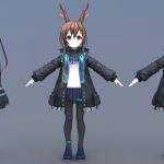 [Arknights] Amiya (T-Pose)