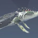 Biomechanical Whale Animated