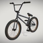 BLACK BMX BIKE (ANIMATED)