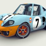 Cartoon Prototype Car