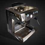 Coffee Machine – Low Poly