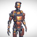 Destructible Robot – Highpoly