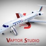 EMBRAER 145 [LOWPOLY]