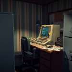 Faces Rendering Demo: Sad Office Room