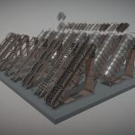 Futuristic Stairs (Rusty Version)