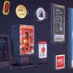 Game Ready Japanese Plastic Signs 02