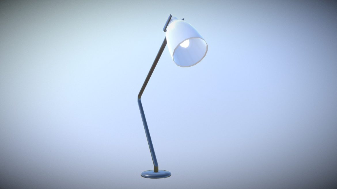game ready table lamp steel low poly.thumb
