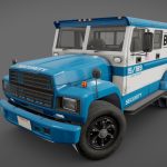 Generic american armored truck