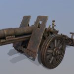 German artillery 15cm SIG 33
