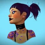girl from the witness love death robots.thumb