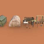 Greenhouse Gardening Tools | Game Assets