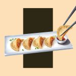 Handpainted Gyoza Dumplings