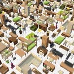 Isometric Home Office Furniture Fitness Pack