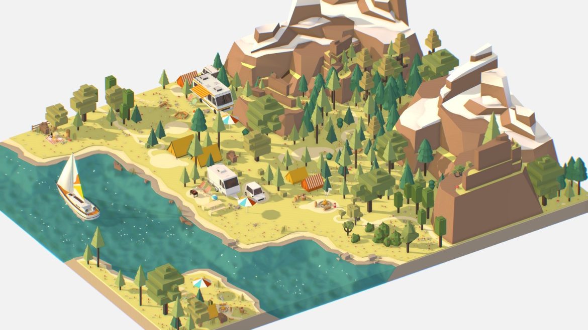 isometric style camping level constructor.thumb 1