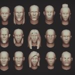Low Poly Heads