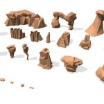 Low Poly Landscape Set