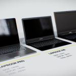 Low poly laptops (generic) | store pack