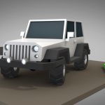 Low Poly Off-Road Vehicle