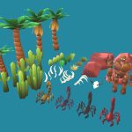 Low Poly Pack Oasis – Desert