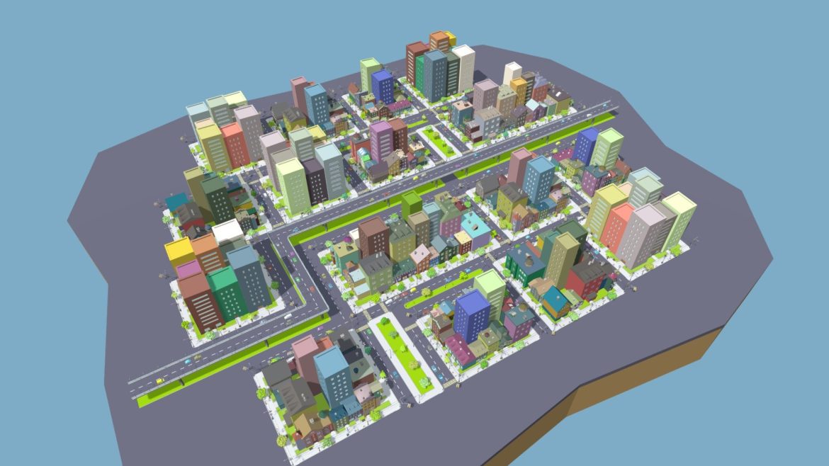 lowpoly fantasy city.thumb 1