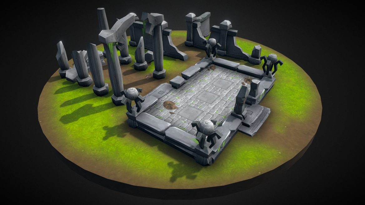 lowpoly toon ruins.thumb