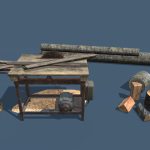 Lumberyard Decorations | Game Assets