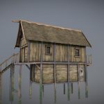 Medieval lake village – House 13