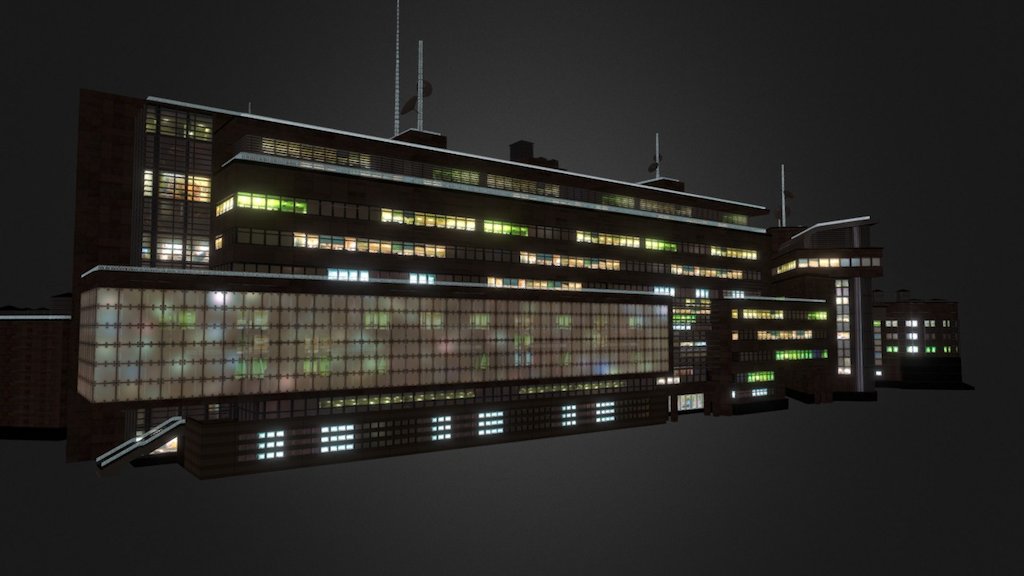 modern building set night.thumb