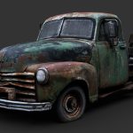 Old Truck (Gameready from Scan)