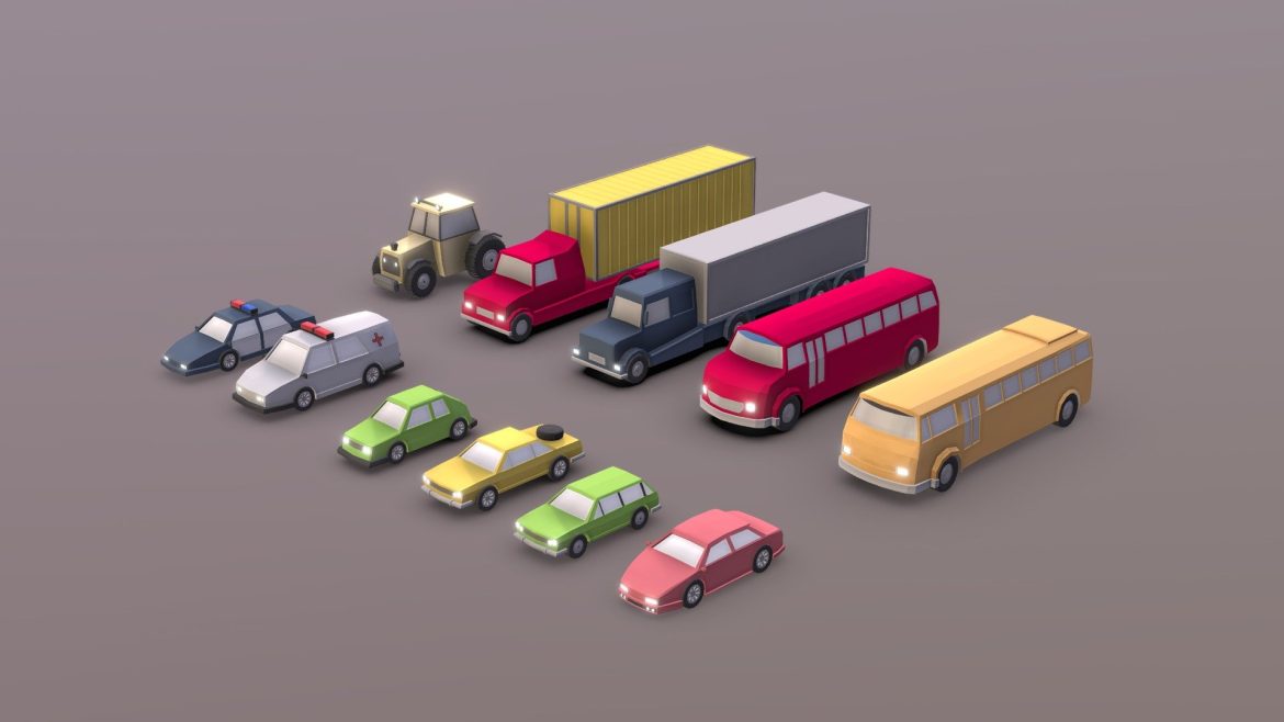 pack of low poly urban vehicles.thumb