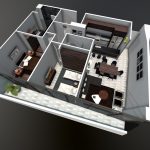 Plan Floor – architecture archiviz