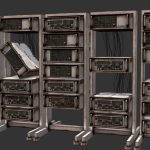 Ruined Computer Racks