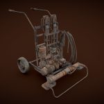 Rusted machinery device