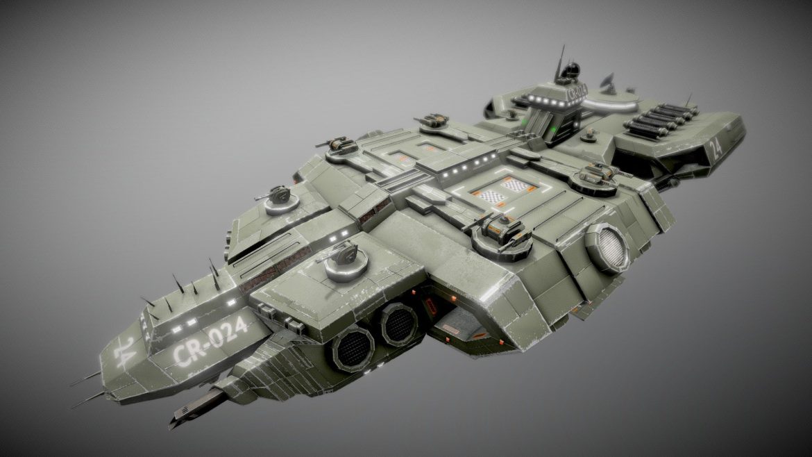 sci fi carrier with 3 turret types.thumb