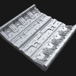 Sci-fi Floor Section KB014