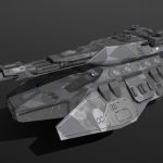 Scifi Scorpion Heavy Antigrav Tank