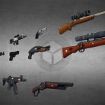 Series of Mini Weapons