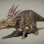 Styracosaurus A. (non-rigged / non-animated v.)