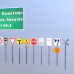Traffic signs pack